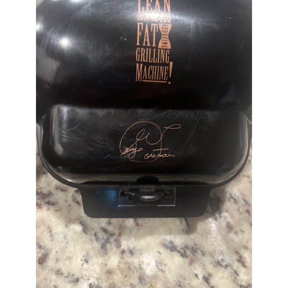 GEORGE FOREMAN Original Lean Mean Fat Grilling Machine Model GR8BLK- No driptray - Picture 9 of 12